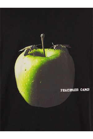 Black cotton T-shirt OAMC PEACEMAKER | PCM3OT02GJE002099BLACK